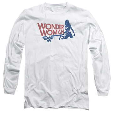 Wonder Woman Ww75 Silhouette - Men's Long Sleeve T-Shirt Men's Long Sleeve T-Shirt Wonder Woman   