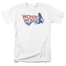 Wonder Woman Ww75 Silhouette - Men's Regular Fit T-Shirt Men's Regular Fit T-Shirt Wonder Woman   