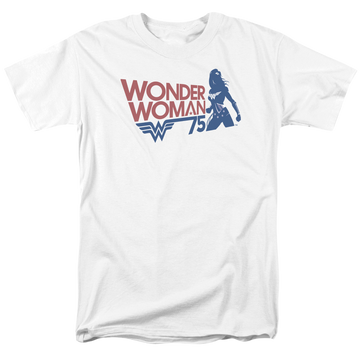 Wonder Woman Ww75 Silhouette - Men's Regular Fit T-Shirt Men's Regular Fit T-Shirt Wonder Woman   