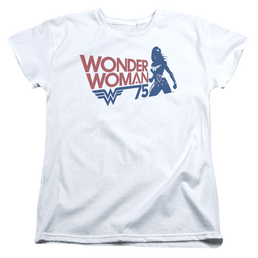 Wonder Woman Ww75 Silhouette - Women's T-Shirt Women's T-Shirt Wonder Woman   