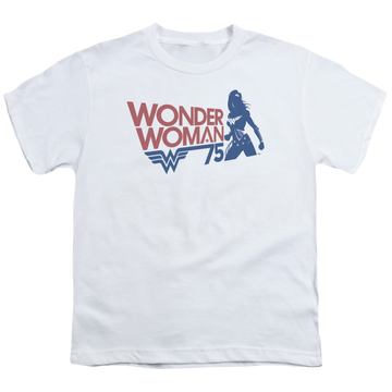 Wonder Woman Ww75 Silhouette - Youth T-Shirt Youth T-Shirt (Ages 8-12) Wonder Woman   