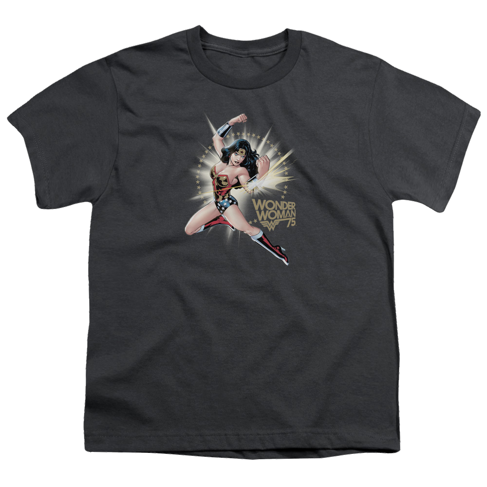 Wonder Woman Ww75 The Bracelets Of Submission - Youth T-Shirt Youth T-Shirt (Ages 8-12) Wonder Woman   