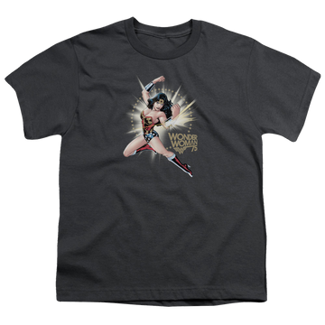 Wonder Woman Ww75 The Bracelets Of Submission - Youth T-Shirt Youth T-Shirt (Ages 8-12) Wonder Woman   
