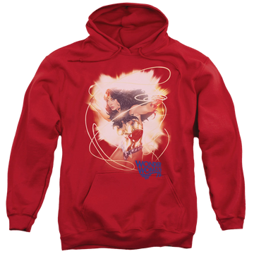 Wonder Woman 75Th Burst - Pullover Hoodie Pullover Hoodie Wonder Woman   