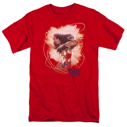 Wonder Woman 75Th Burst - Men's Regular Fit T-Shirt Men's Regular Fit T-Shirt Wonder Woman   