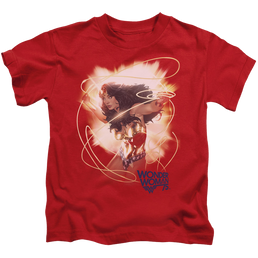 Wonder Woman 75Th Burst - Kid's T-Shirt Kid's T-Shirt (Ages 4-7) Wonder Woman   