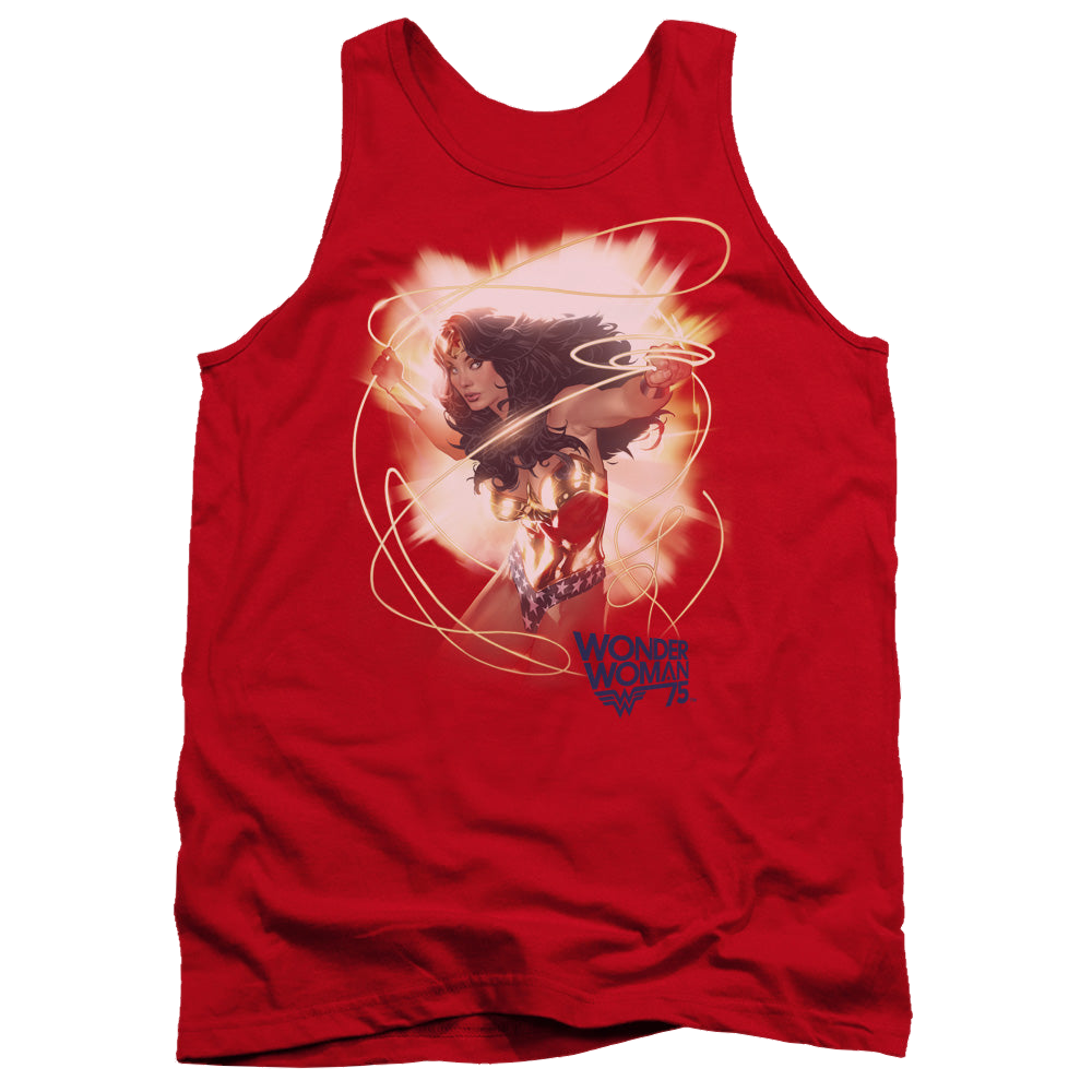 Wonder Woman 75Th Burst - Men's Tank Top Men's Tank Wonder Woman   