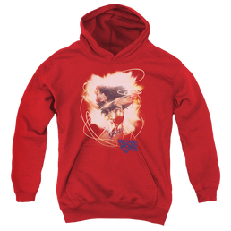 Wonder Woman 75Th Burst - Youth Hoodie Youth Hoodie (Ages 8-12) Wonder Woman   