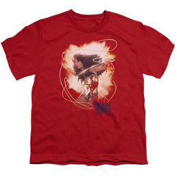 Wonder Woman 75Th Burst - Youth T-Shirt Youth T-Shirt (Ages 8-12) Wonder Woman   