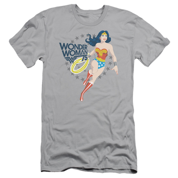 Wonder Woman Simple 75 - Men's Premium Slim Fit T-Shirt Men's Premium Slim Fit T-Shirt Wonder Woman   