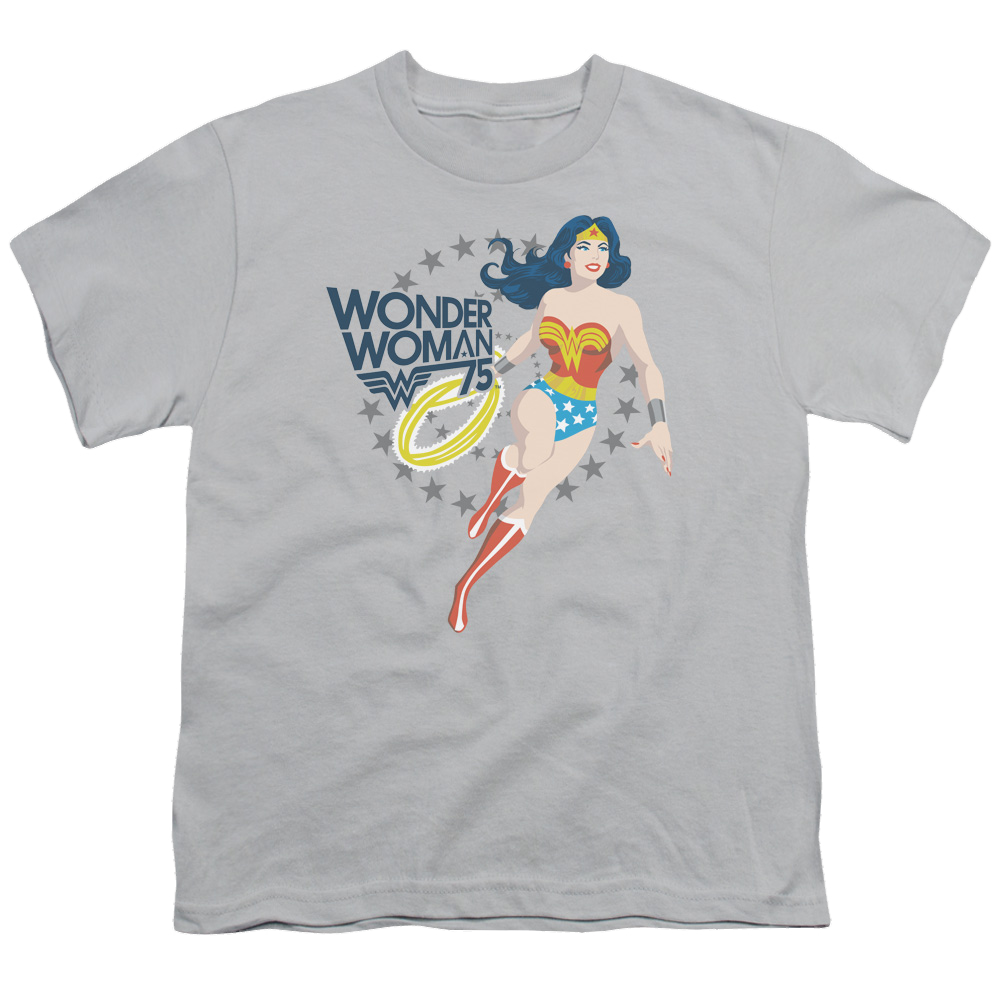 Wonder Woman Simple 75 - Youth T-Shirt Youth T-Shirt (Ages 8-12) Wonder Woman   