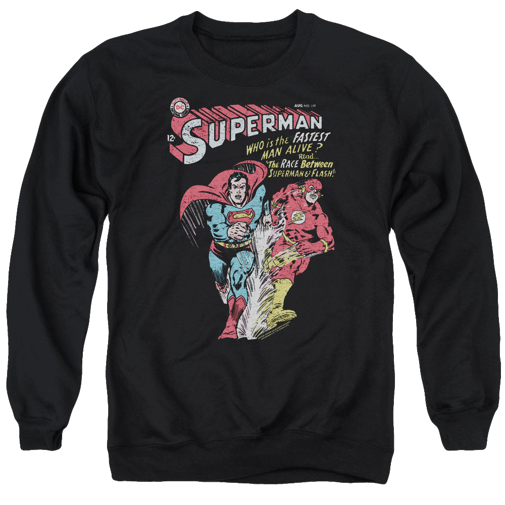 Flash, The Fastest - Men's Crewneck Sweatshirt Men's Crewneck Sweatshirt The Flash   