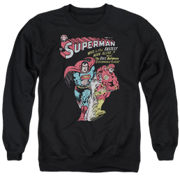 Flash, The Fastest - Men's Crewneck Sweatshirt Men's Crewneck Sweatshirt The Flash   