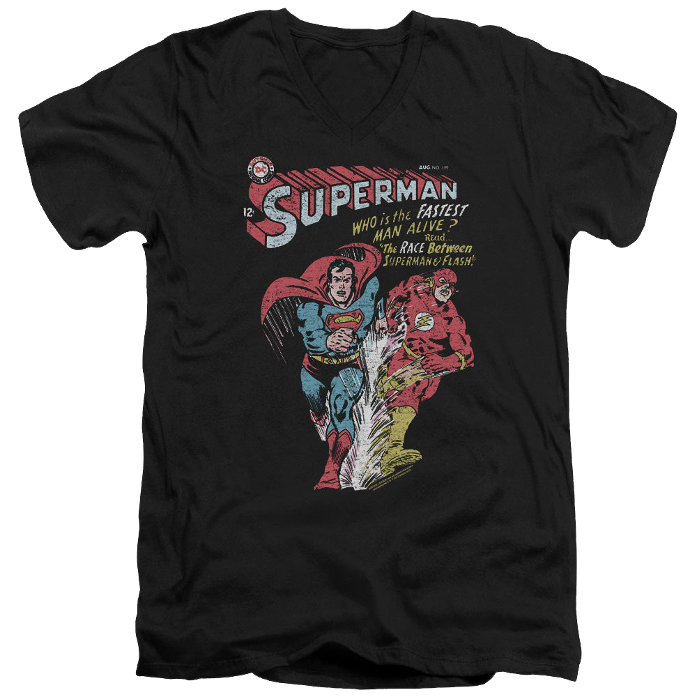 Flash, The Fastest - Men's V-Neck T-Shirt Men's V-Neck T-Shirt The Flash   