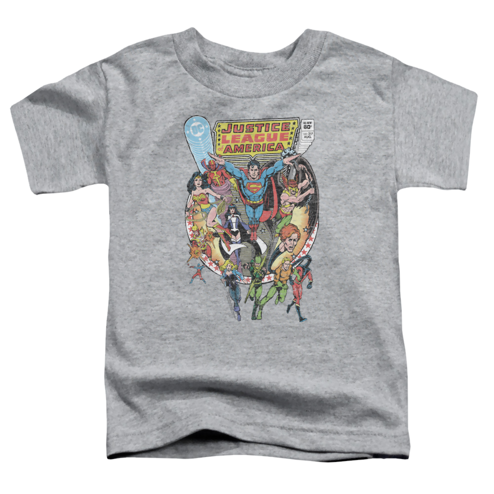 Justice League Team Up - Kid's T-Shirt Kid's T-Shirt (Ages 4-7) Justice League   