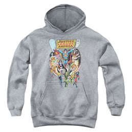 Justice League Team Up - Youth Hoodie Youth Hoodie (Ages 8-12) Justice League   