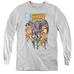 Justice League Team Up - Youth Long Sleeve T-Shirt Youth Long Sleeve T-Shirt Justice League   