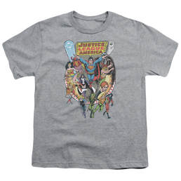 Justice League Team Up - Youth T-Shirt Youth T-Shirt (Ages 8-12) Justice League   