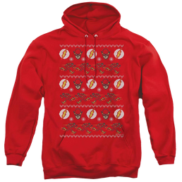 Flash, The The Flash Ugly Christmas Sweater - Pullover Hoodie Pullover Hoodie The Flash   