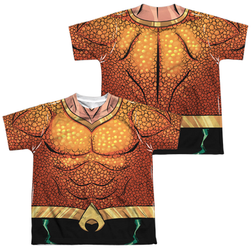 Aquaman Rebirth Uniform youth all-over print t-shirt for ages 8 to 12