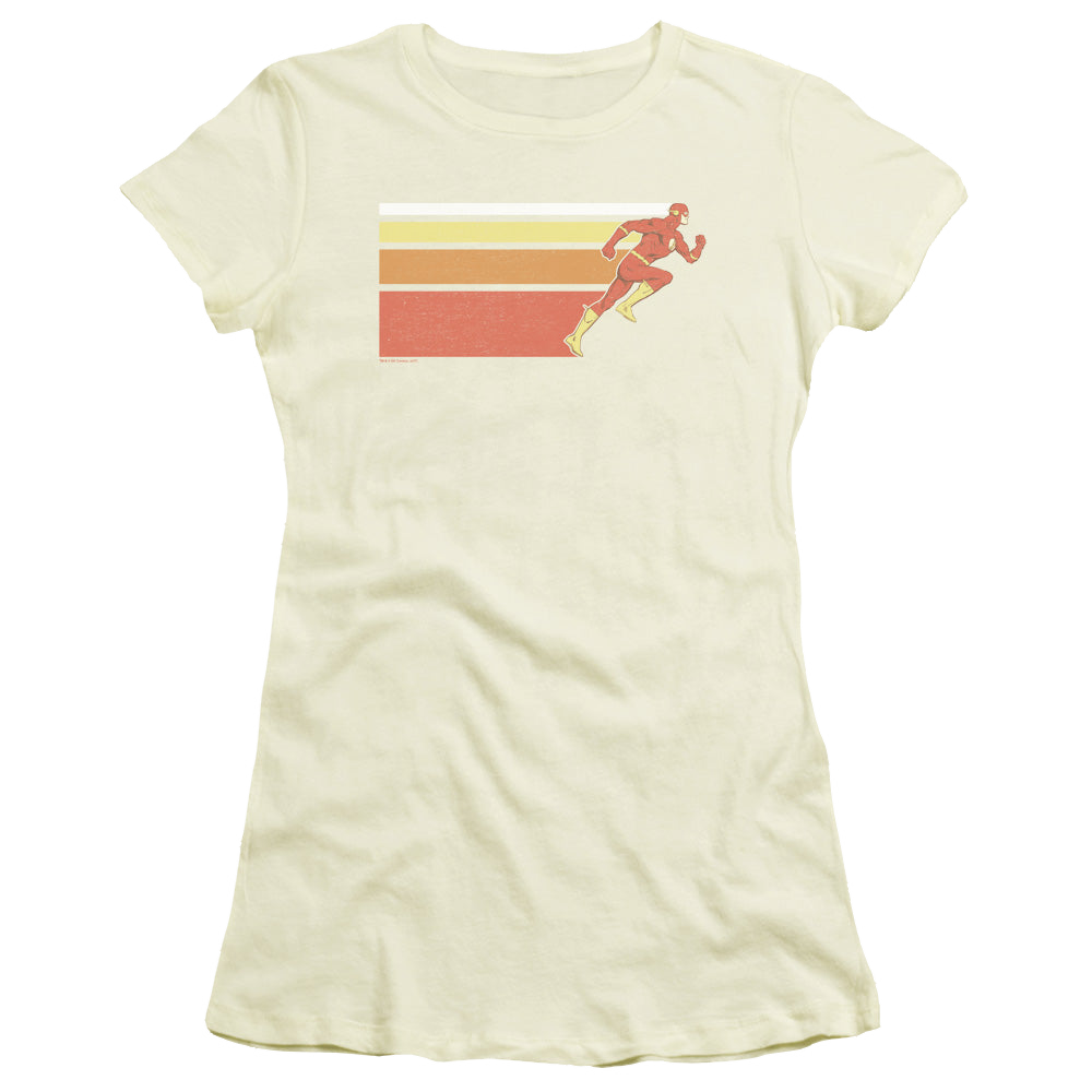 Flash, The Flash Retro Bars - Juniors T-Shirt Juniors T-Shirt The Flash   