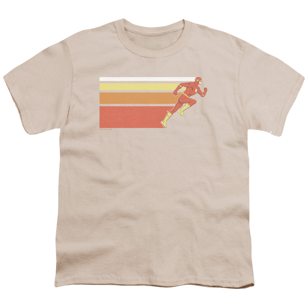 Flash, The Flash Retro Bars - Youth T-Shirt Youth T-Shirt (Ages 8-12) The Flash   