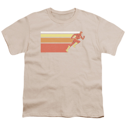 Flash, The Flash Retro Bars - Youth T-Shirt Youth T-Shirt (Ages 8-12) The Flash   