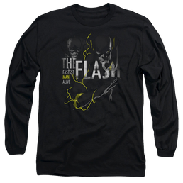 Flash, The Bold Flash - Men's Long Sleeve T-Shirt Men's Long Sleeve T-Shirt The Flash   