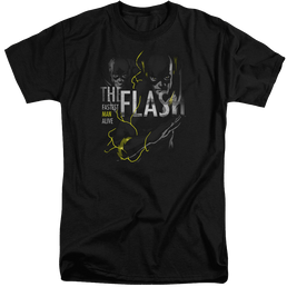 Flash, The Bold Flash - Men's Tall Fit T-Shirt Men's Tall Fit T-Shirt The Flash   