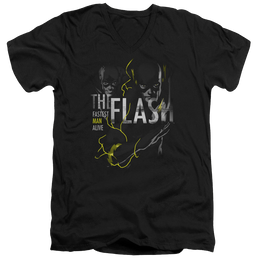 Flash, The Bold Flash - Men's V-Neck T-Shirt Men's V-Neck T-Shirt The Flash   