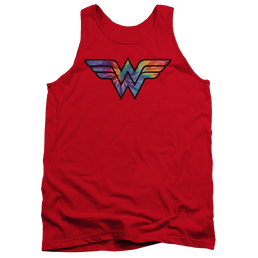 Wonder Woman Wonder Woman Tie Dye Logo - Men's Tank Top Men's Tank Wonder Woman   