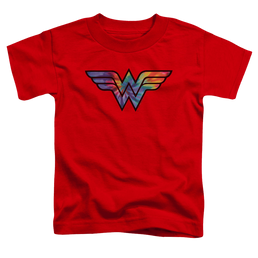 Wonder Woman Wonder Woman Tie Dye Logo - Toddler T-Shirt Toddler T-Shirt Wonder Woman   