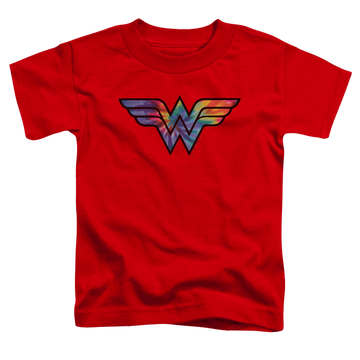 Wonder Woman Wonder Woman Tie Dye Logo - Toddler T-Shirt Toddler T-Shirt Wonder Woman   