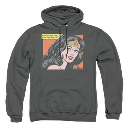 Wonder Woman She Persisted - Pullover Hoodie Pullover Hoodie Wonder Woman   