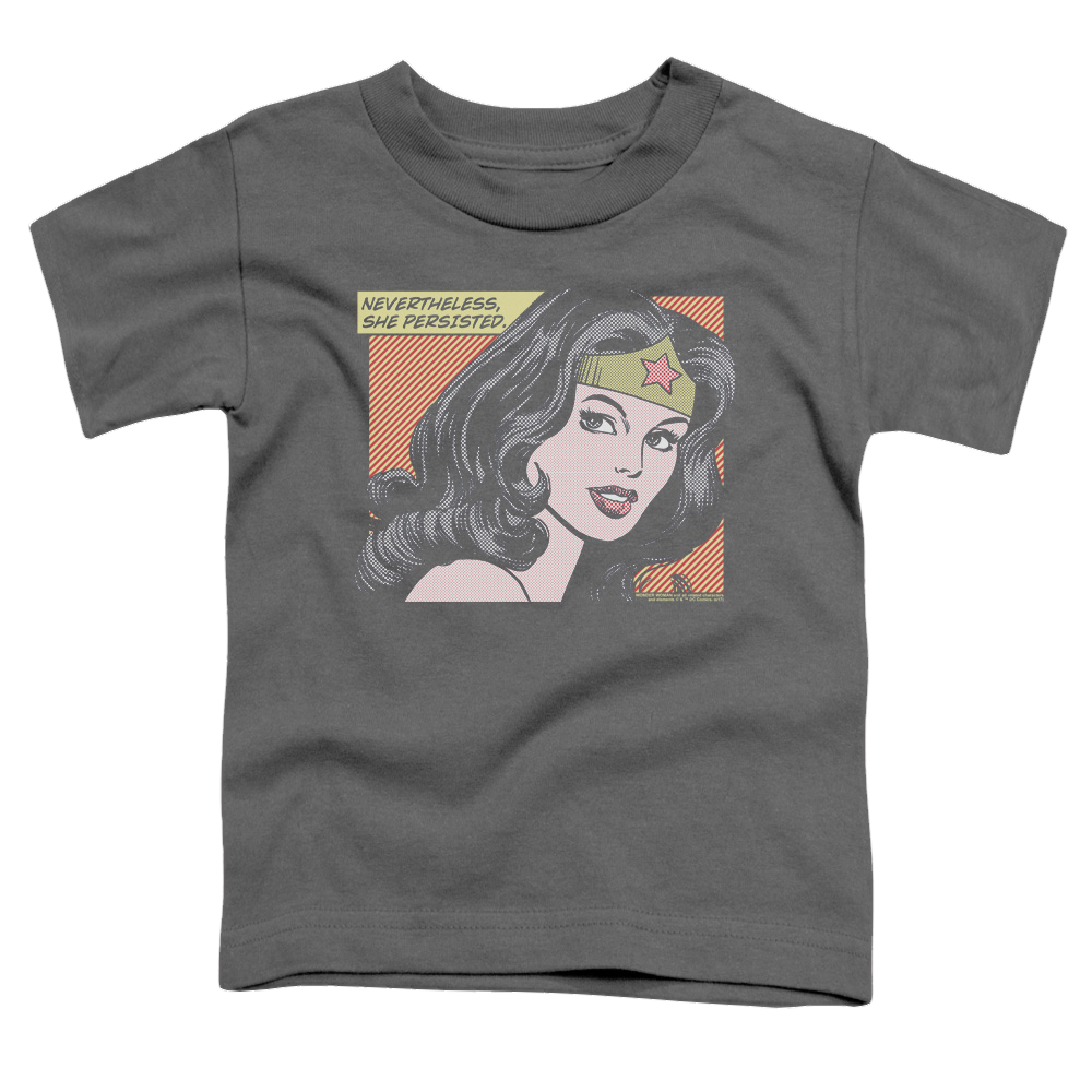Wonder Woman She Persisted - Kid's T-Shirt Kid's T-Shirt (Ages 4-7) Wonder Woman   