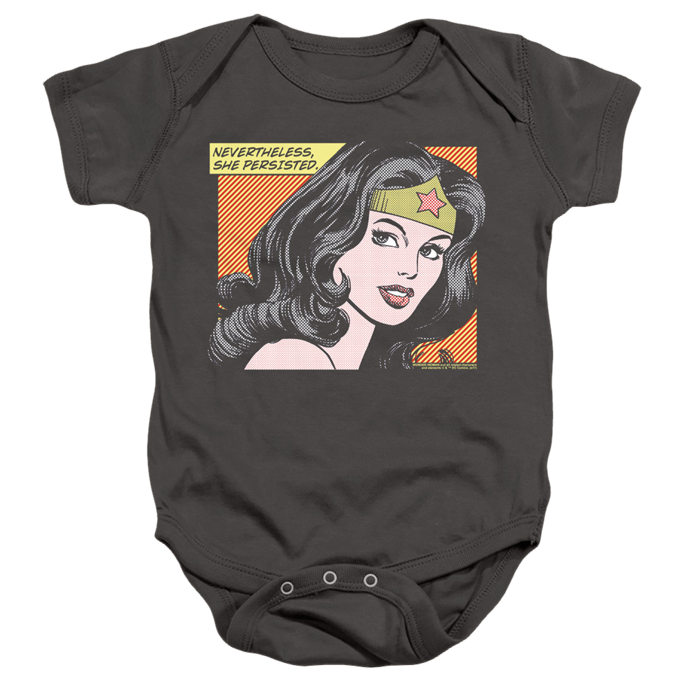 Wonder Woman She Persisted - Baby Bodysuit Baby Bodysuit Wonder Woman   