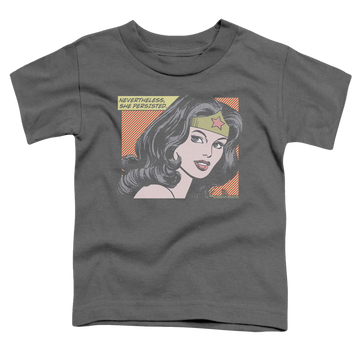 Wonder Woman She Persisted - Toddler T-Shirt Toddler T-Shirt Wonder Woman   