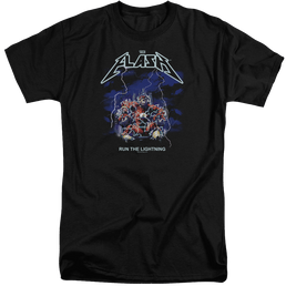 Flash, The Run The Lightning - Men's Tall Fit T-Shirt Men's Tall Fit T-Shirt The Flash   