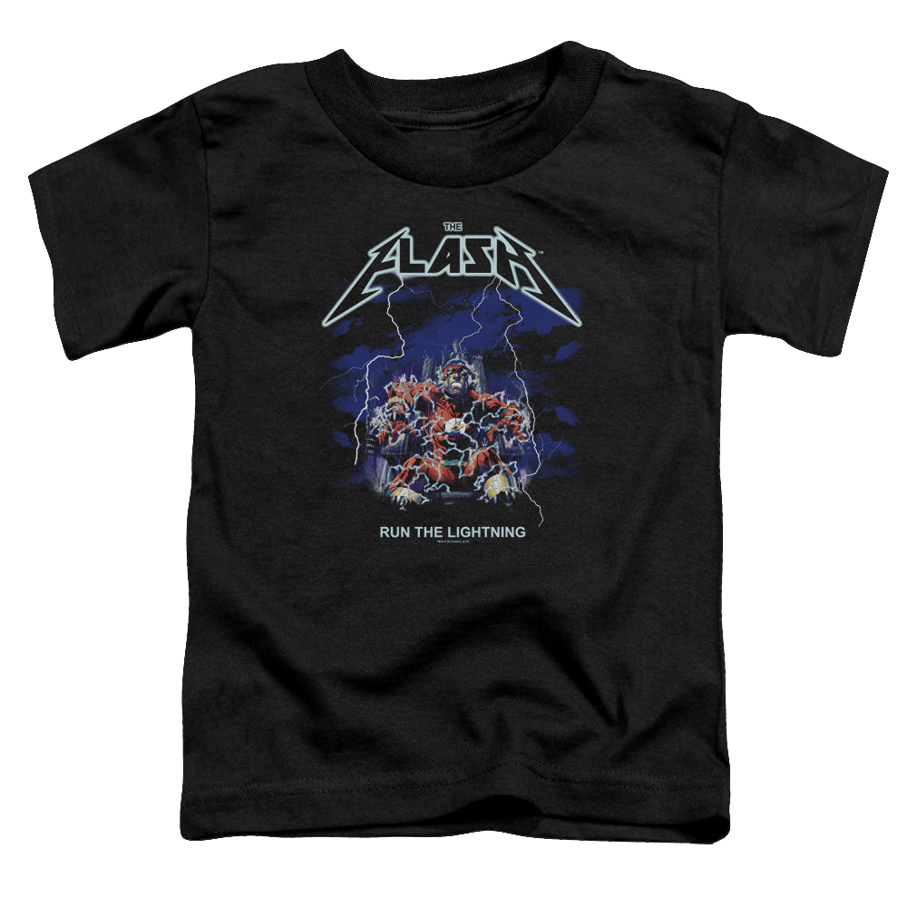 Flash, The Run The Lightning - Toddler T-Shirt Toddler T-Shirt The Flash   