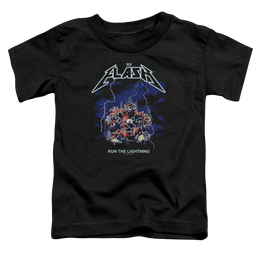 Flash, The Run The Lightning - Toddler T-Shirt Toddler T-Shirt The Flash   