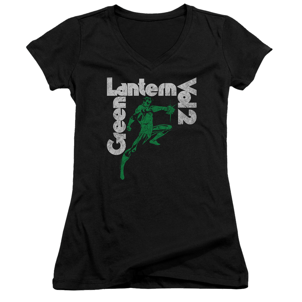Green Lantern Green Lantern Vol 2 - Juniors V-Neck T-Shirt Juniors V-Neck T-Shirt Green Lantern   