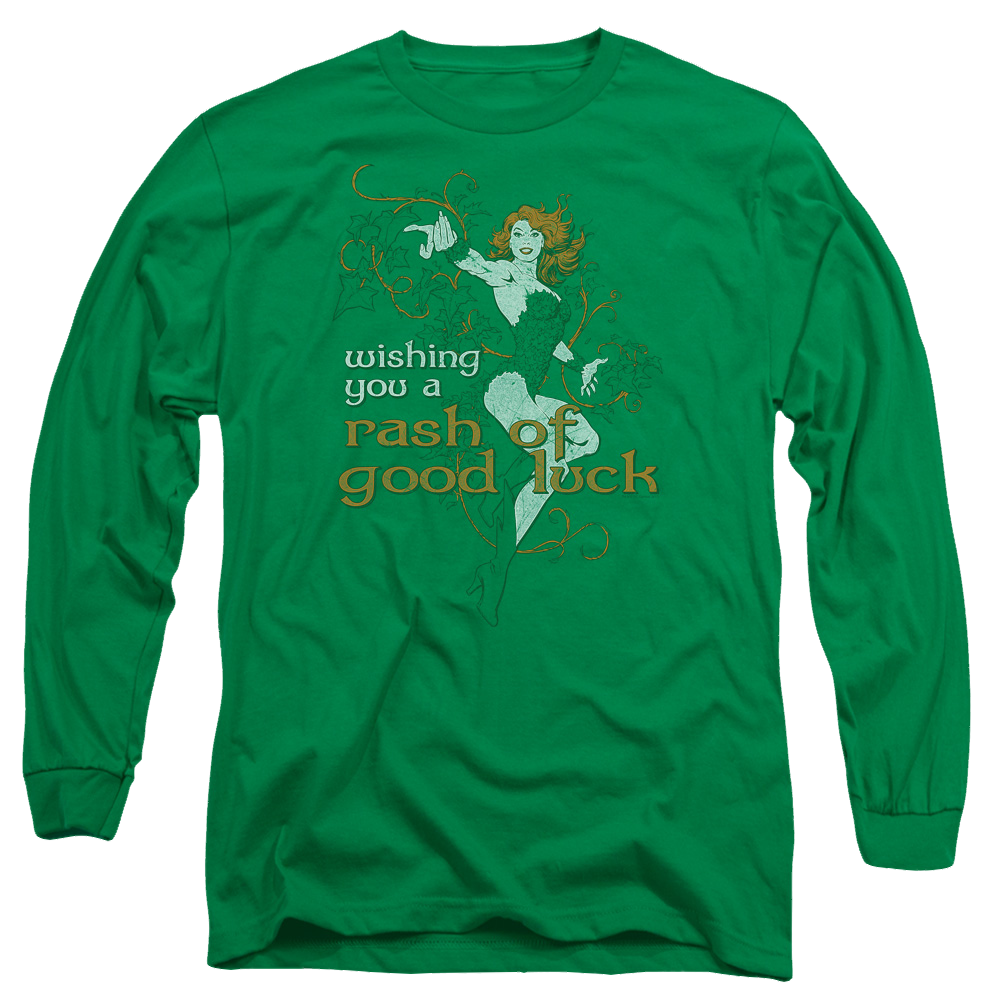 Justice League Rash Of Good Luck Men's Long Sleeve T-Shirt Men's Long Sleeve T-Shirt DC Comics   
