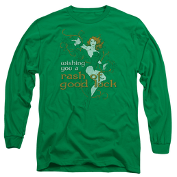 Justice League Rash Of Good Luck Men's Long Sleeve T-Shirt Men's Long Sleeve T-Shirt DC Comics   