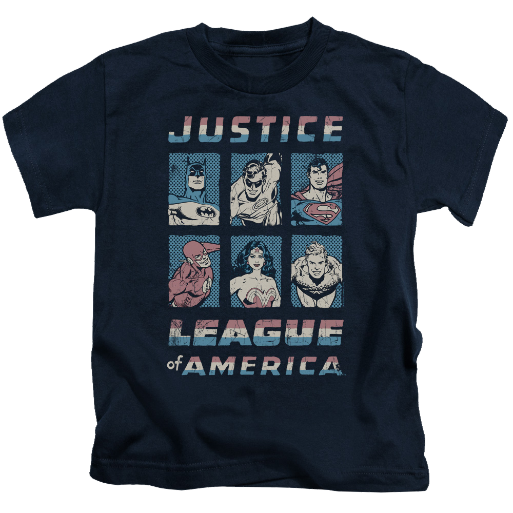 Justice League American League - Kid's T-Shirt Kid's T-Shirt (Ages 4-7) Justice League   
