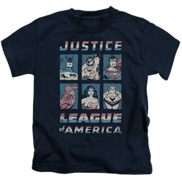 Justice League American League - Kid's T-Shirt Kid's T-Shirt (Ages 4-7) Justice League   