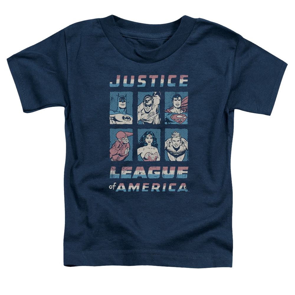 Justice League American League - Toddler T-Shirt Toddler T-Shirt Justice League   