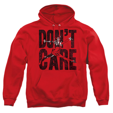 Harley Quinn Don’T Care - Pullover Hoodie Pullover Hoodie Harley Quinn   