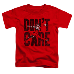 Harley Quinn Don’T Care - Kid's T-Shirt Kid's T-Shirt (Ages 4-7) Harley Quinn   