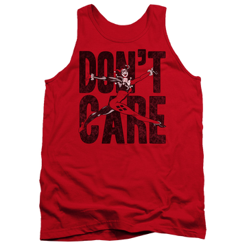 Harley Quinn Don’T Care - Men's Tank Top Men's Tank Harley Quinn   