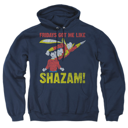 Justice League Fridays Got Me Like Pullover Hoodie Pullover Hoodie Shazam   